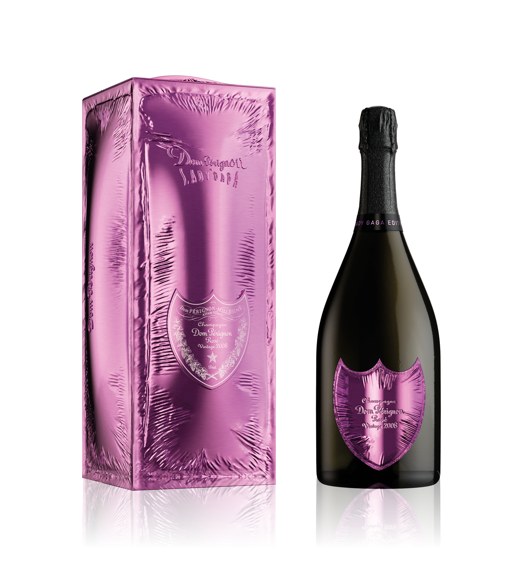 Champagne Dom Pérignon Rosé Vintage Lady Gaga Edition